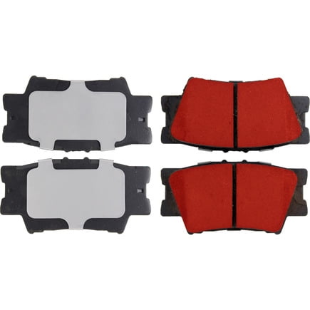 Centric Parts 500.16320 PQ PRO Disc Brake Pads with Hardware, multi-layer mechanically-attached