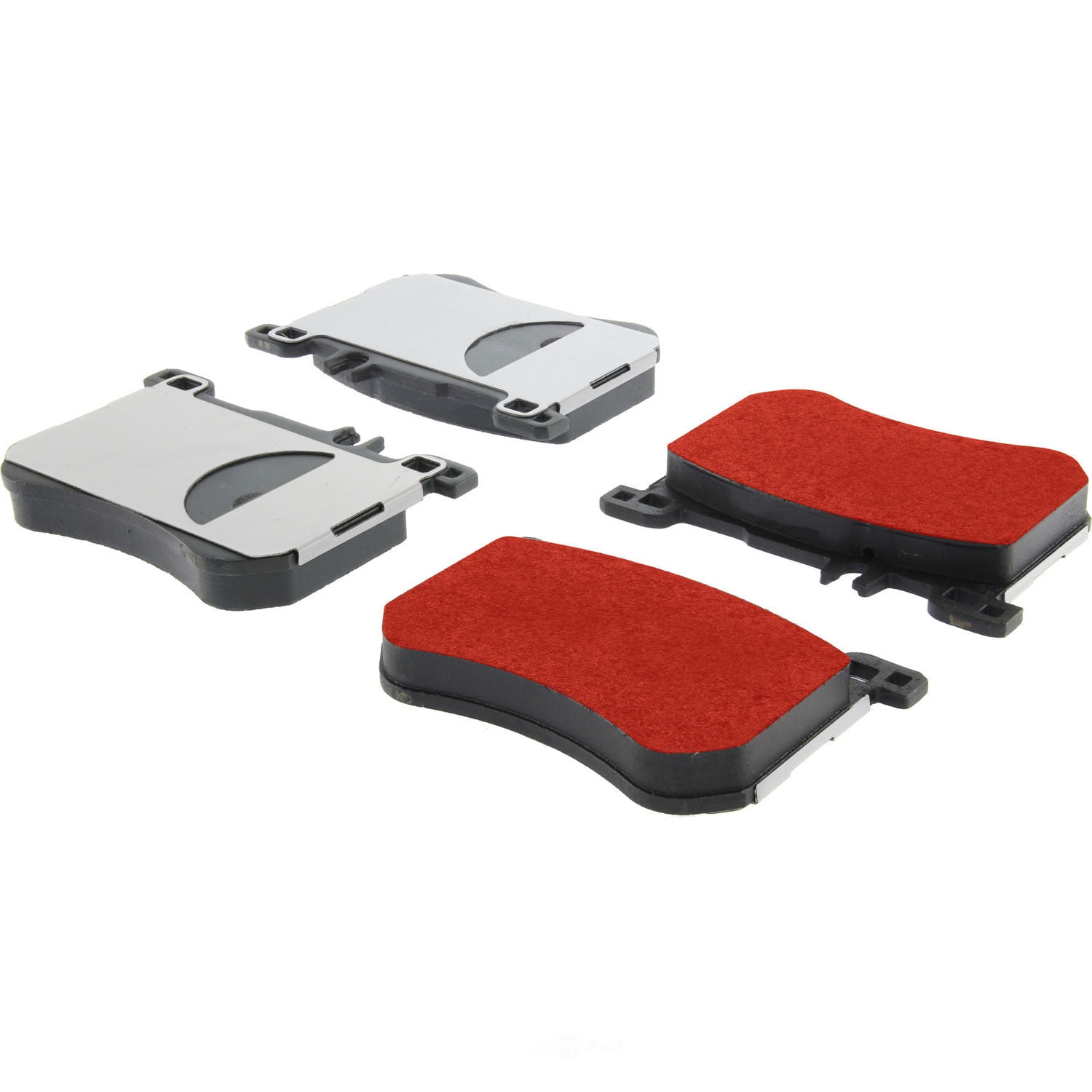 Centric Parts 500.16700 PQ PRO Disc Brake Pads with Hardware, multi-layer mechanically-attached