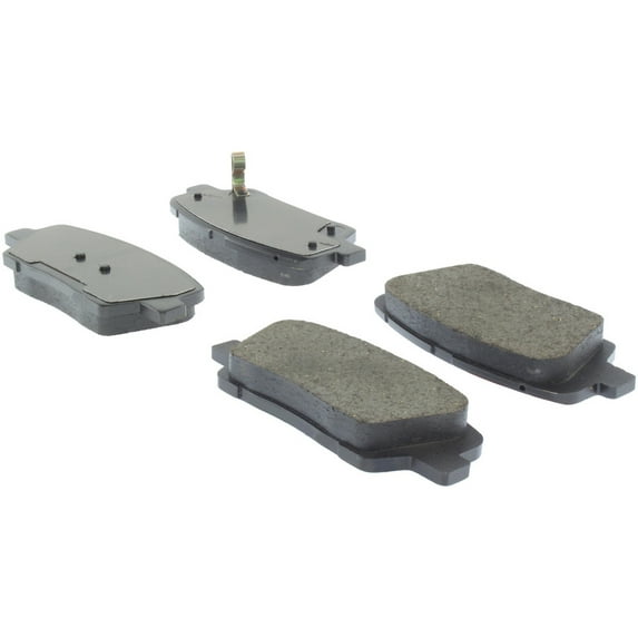 Centric Premium Ceramic Pads with Shims and Hardware