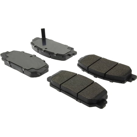 Centric Premium Semi-Metallic Brake Pads with Shims and Hardware