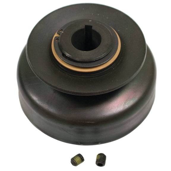 Centrifugal Pulley Clutch Compatible with Go Kart Mini Bike Fun Kart 3/4 Bore 3 In Pulley A or B Belt 2.5 to 8HP 3/16 Keyway Sintered Metal Non Directional New Replaces 200182A