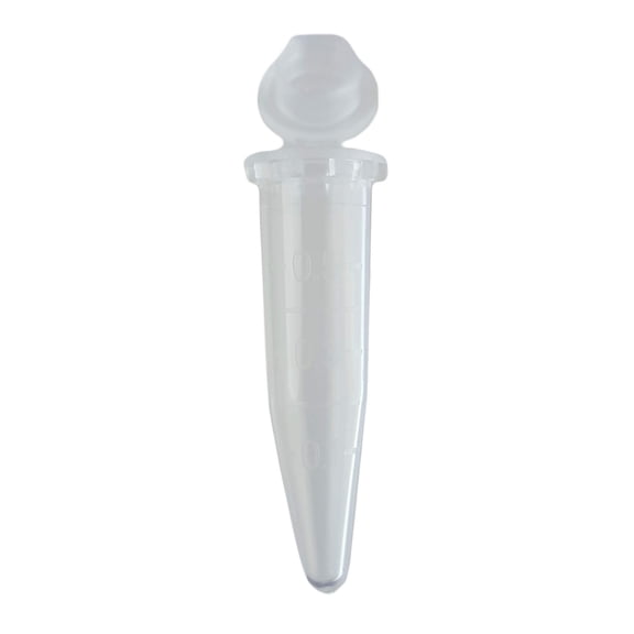 Centrifuge Tubes 0.5ml capacity. Graduated with Conical Bottom. Pack of 1000.