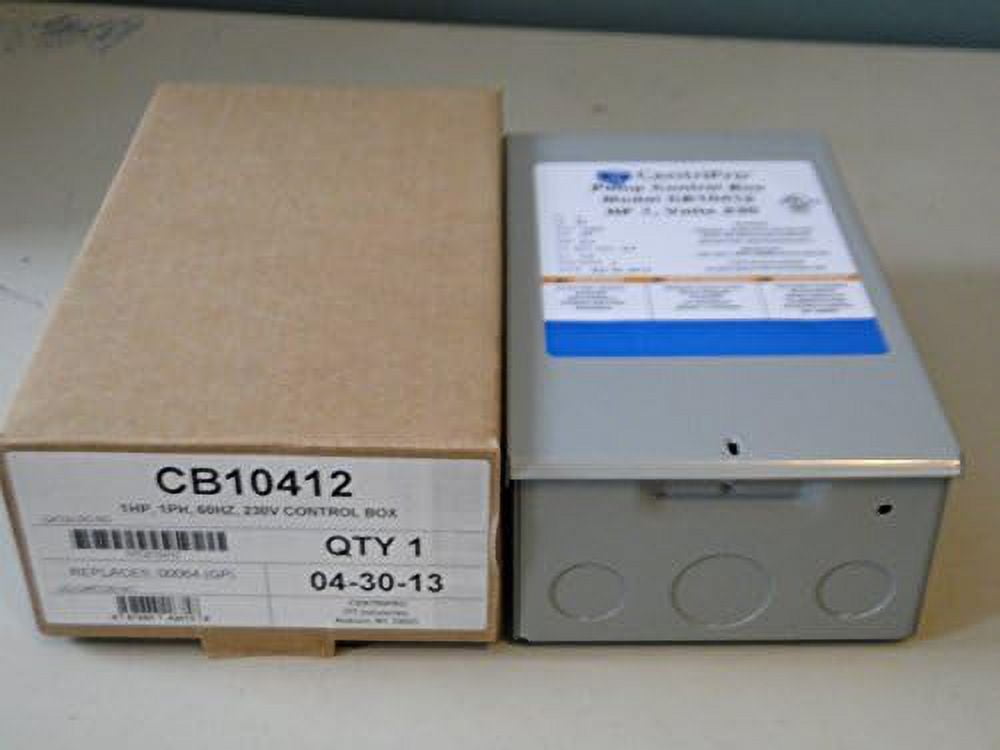 Centripro 1 230V CONTROL BOX SUBMERSIBLE WATER WELL PUMP CB10412