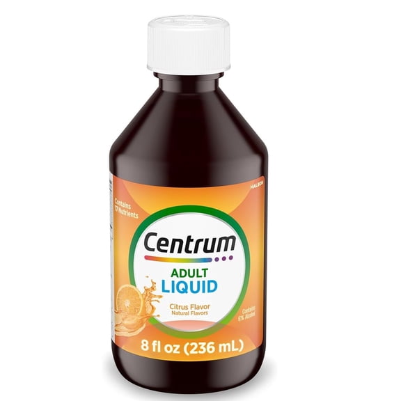 Centrum Liquid Adults Citrus Multivitamin 8 Oz