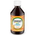 thumbnail image 1 of Centrum Liquid Multivitamin Supplement for Adults, Citrus Flavor, 8 Oz, 1 of 13