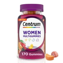 Centrum Multigummies Women's Gummy Vitamins, Multivitamin Supplement, Assorted Fruit, 170 Count