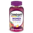 thumbnail interactive-video image 1 of Centrum Multigummies Women's Gummy Vitamins, Multivitamin With Vitamin A, B & C, Assorted Fruit, 170 Count, 1 of 17