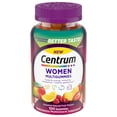 thumbnail image 1 of Centrum Multigummies Womens Gummy Vitamins, Multivitamin With Vitamin A, B & C, Assorted Fruit, 100 Count, 1 of 13