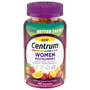 Centrum Multigummies Womens Gummy Vitamins, Multivitamin With Vitamin A, B & C, Assorted Fruit, 100 Count