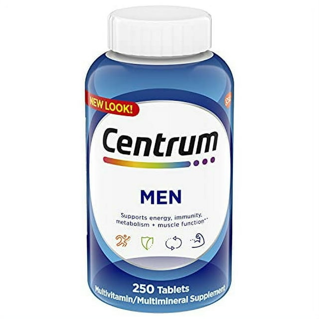 Centrum Multivitamin for Men, Vitamin D3, B Vitamins, Antioxidants
