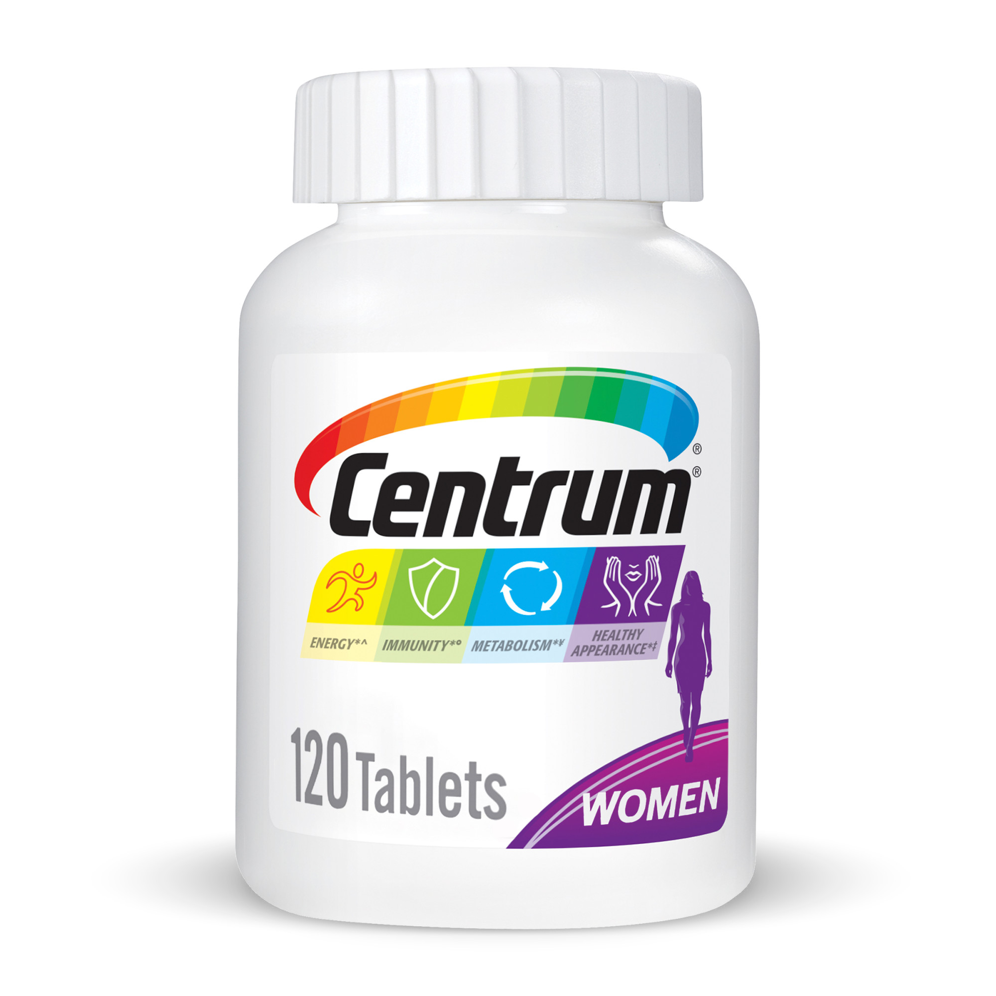 Centrum Multivitamins for Women, Multivitamin/Multimineral Supplement - 120 Count - image 1 of 13