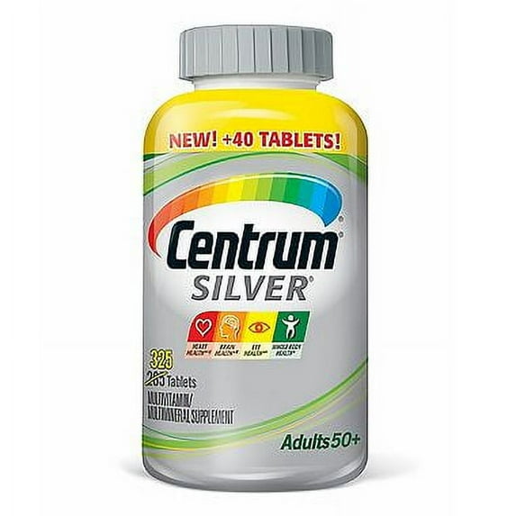 Centrum Silver Adults 50+ 325 Tablets