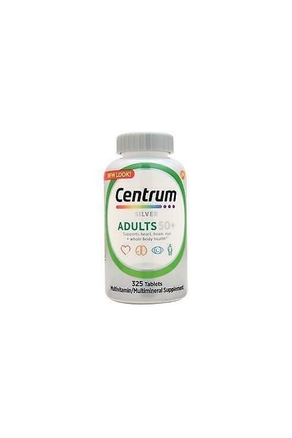 Silver Adults 50+, 325 Tablets
