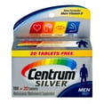thumbnail image 1 of Centrum Silver Men 50+ (100+20 Count) Multivitamin / Multimineral Supplement Tablets, 1 of 5