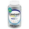 thumbnail image 1 of Centrum Silver Mens 50 Plus Multivitamin With Vitamin B & D3, 200 Count, 1 of 14