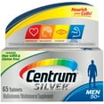 thumbnail image 1 of Centrum Silver Multivitamin for Men 50 Plus and Mineral Supplement Tablets, 65 Ct, 1 of 11