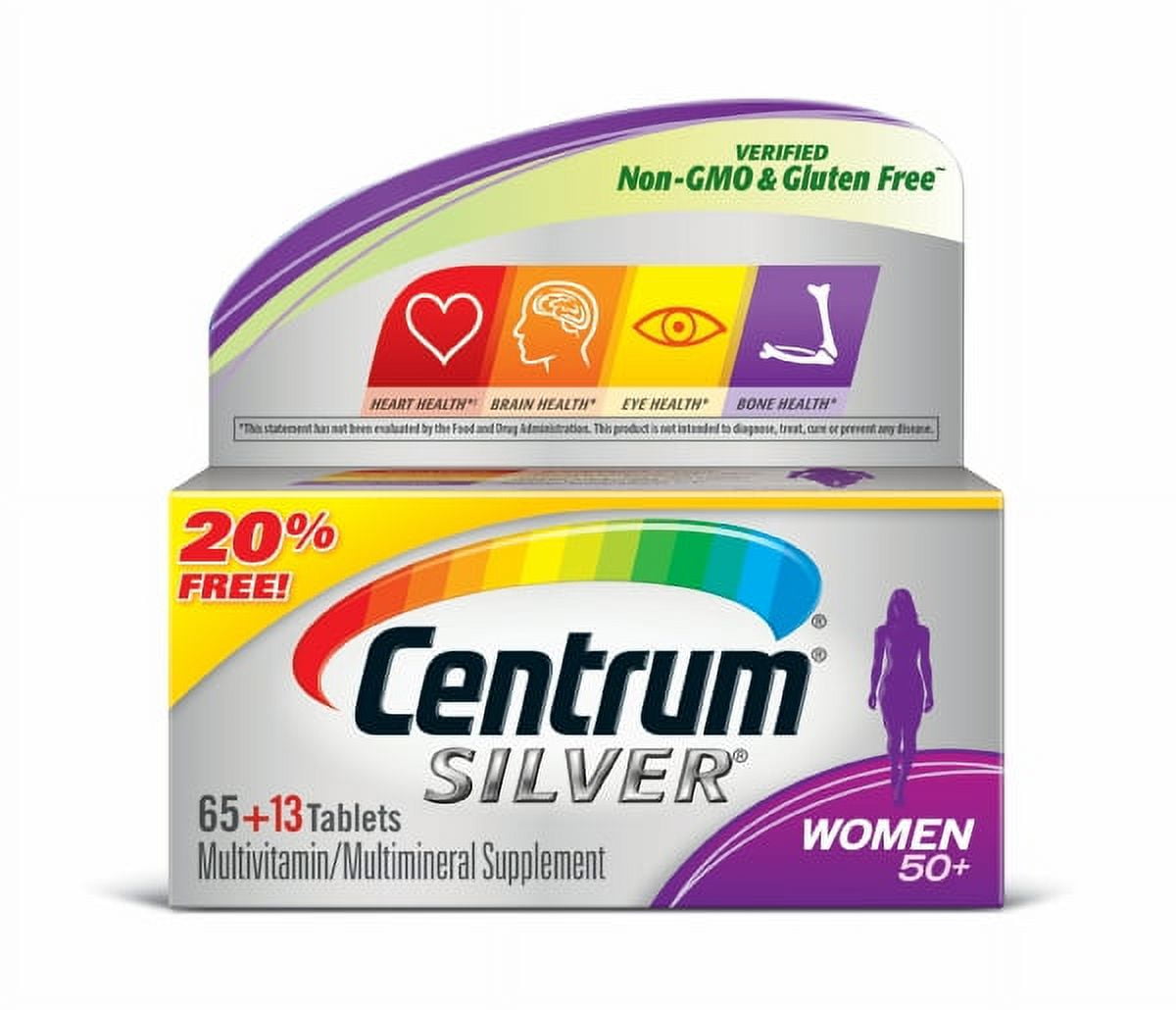 Centrum Silver Women's 50+ Multivitamin Tablets, 78 Count - Walmart.com