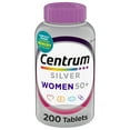thumbnail interactive-video image 1 of Centrum Silver Womens 50 Plus Multivitamin With Vitamin B, C, D3 & E, 200 Count, 1 of 15