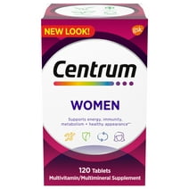 Centrum Womens Multivitamin Supplement Tablet, 120 Count