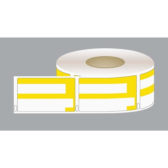 Centurion Bin Blank Label for Dymo Label Makers - 2 In x 1-1/8 In - 10 Rolls, White  Home & Garage Storage, Stackable Design