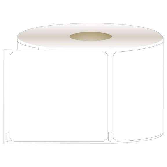 Centurion 9086064 2.75 x 2.12 in. Square White Paint Labels, Pack of 400