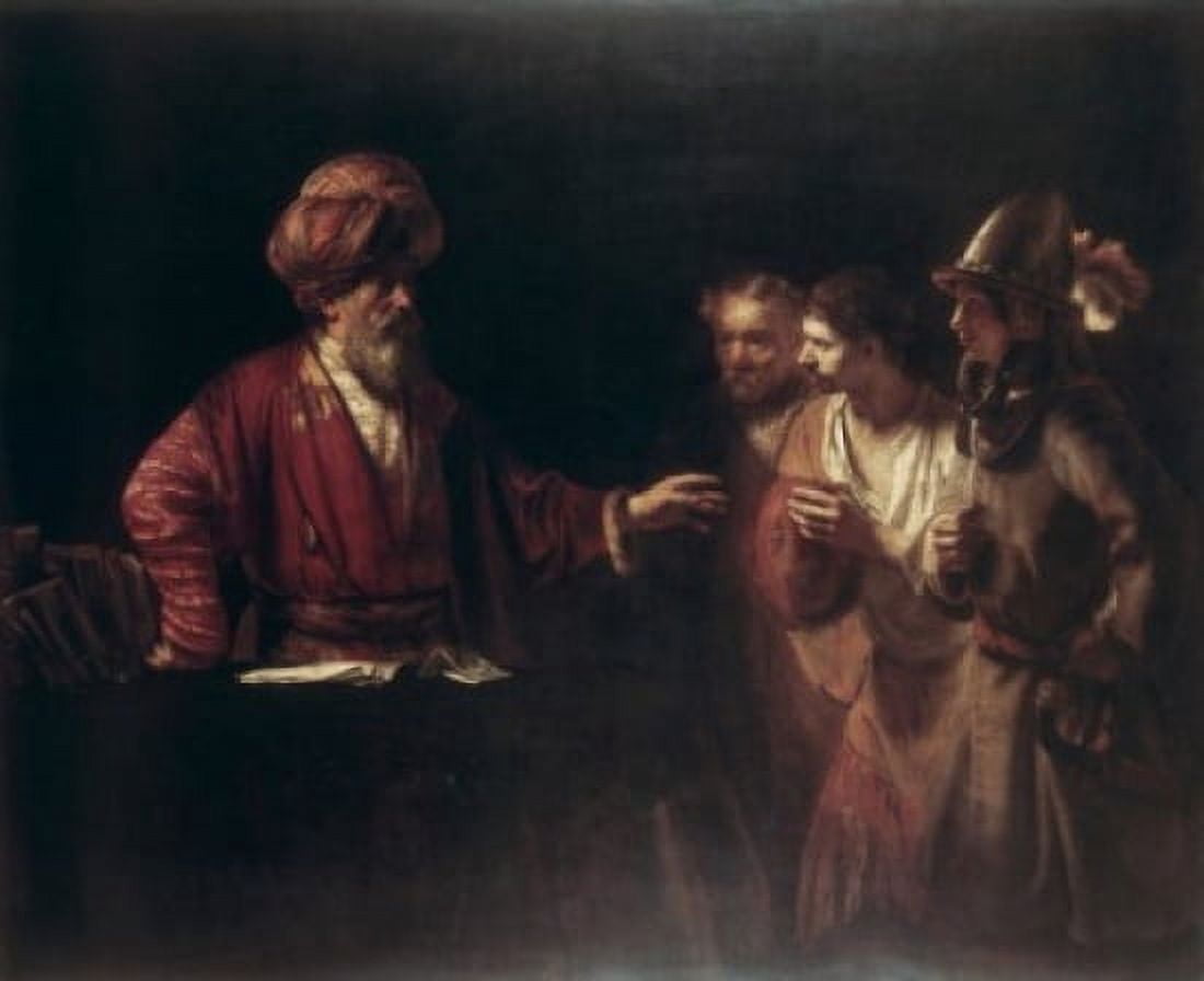The Centurion Cornelius Rembrandt Harmensz van Rijn (1606-1669 Dutch) Oil On Canvas Wallace Collection London England Canvas Art - Rembrandt Harmensz van Rijn (18 x 24)