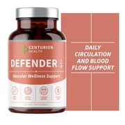 Centurion Defender BT+, Natural Circulation Supplement with Black Cumin Seed, Bromeliad, Luteolin, NAC, Serrapeptase and Lumbrokinase to Support Optimal Blood Flow, 60 Caps
