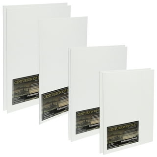 Daler-Rowney Simply Canvas Panels, White Art Canvas, 16 x 20, 3 Pk for  Artists & Students