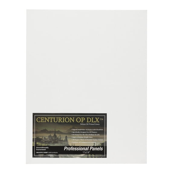 Centurion Deluxe Professional Oil Primed Linen Canvas Panels - 11"x14 ...