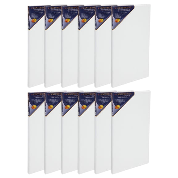Centurion LX Linen Canvas 3/4"" Single 12X24"" - 12 Pack