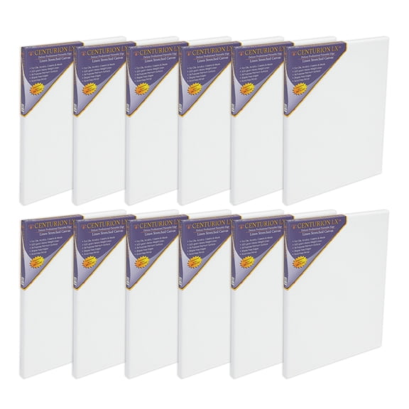 Centurion LX Linen Canvas 3/4"" Single 8X10"" - 12 Pack