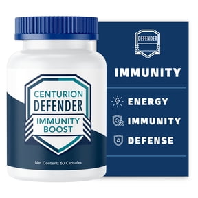 Centurion Labs Defender Immunity Boost with Quercetin, Zinc, Vitamin D, Vitamin C and Copper, 60 Caps