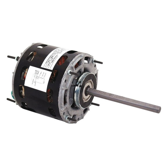 Century 1/4 HP Direct Drive Blower Motor, Permanent Split Capacitor, 1075 Nameplate RPM, 208-230 Voltage - 9719
