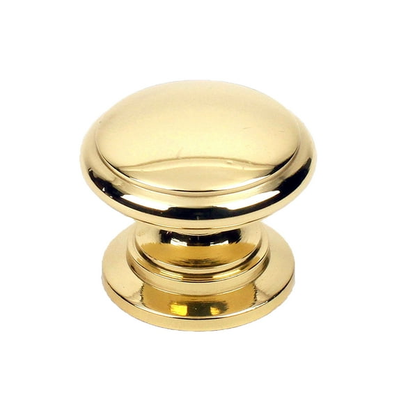 Century Hardware Hartford Collection 1-1/4" Dia. Solid Brass Knob - Polished Brass