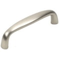 thumbnail image 1 of Century Hardware Plymouth Collection 3" C-to-C Solid Brass Pull - Matt Satin Nickel, 1 of 7