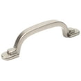 thumbnail image 1 of Century Hardware Yukon Collection 3" C-to-C Solid Brass Pull - Matt Satin Nickel, 1 of 6