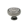 thumbnail image 1 of Hartford - Premium Solid Brass, Knob, 1-1/4" dia. Aged Pewter, 1 of 7