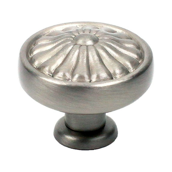 Century Hardware Hartford Collection 1-1/4" Dia. Solid Brass Knob - Dull Satin Nickel