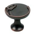 thumbnail image 1 of Tulip - Zinc Die Cast Knob 1-3/16" dia Antique Bronze/Copper, 1 of 4