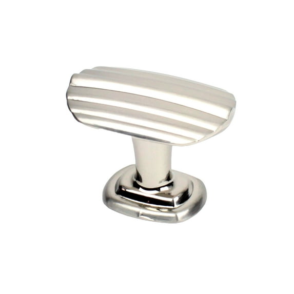 Century Hardware Iris Collection 1-1/2" Zinc Die Cast T-Knob - Satin Nickel