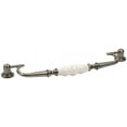 thumbnail image 1 of Century Hardware Nordic Collection 8-13/16" (224mm) C-to-C Zinc Die Cast Bail Pull - Antique Pewter/Grey Crackle, 1 of 2