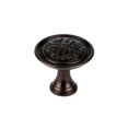 thumbnail image 1 of Century Hardware Iris Collection 1-3/16" Dia. Zinc Die Cast Knob - Light Oil Rubbed Bronze, 1 of 4