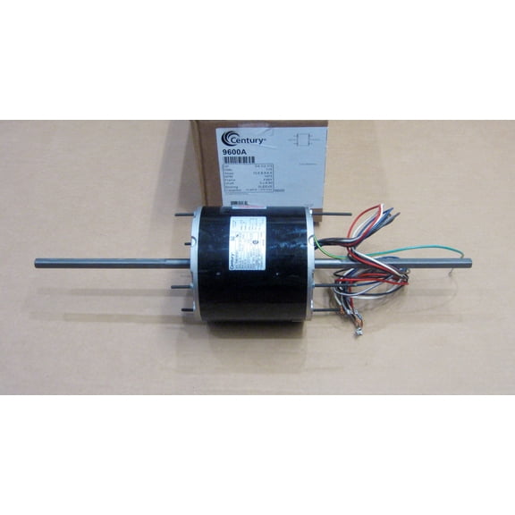 Century 9600A Fan Coil Air Conditioner Blower Motor 3/4 HP 115 Volts 3 Speed
