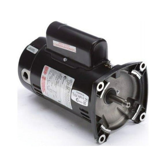 Pool Pump Motor, Capacitor-Start/Run, 1 HP, 48Y Frame, 3,450 Nameplate RPM