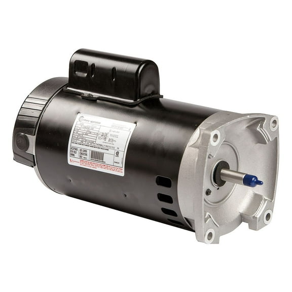 Century A.O. Smith B2858 56Y Square Flange 1.5 HP Up-Rated Pool and Spa Pump Motor, 115/230V
