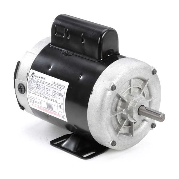 Century B222 Electric Motor 1 HP 3450 Rpm 1PH 115/230 Volt 56 Frame