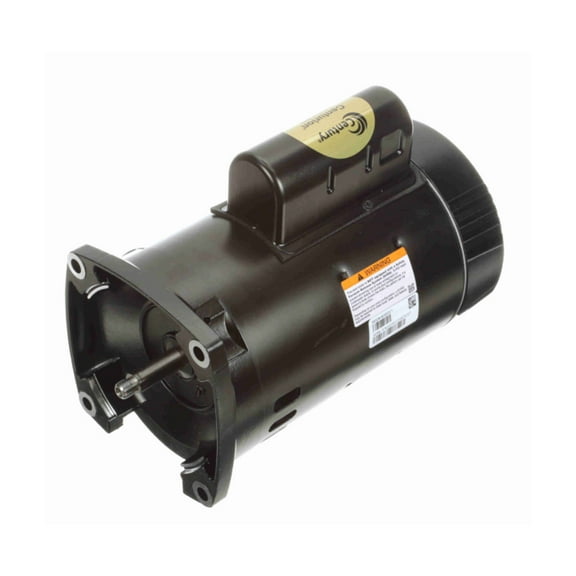 Century B2853V1 1.0 HP 3450 RPM Up Rated Square Flange Single Phase Pool Motor