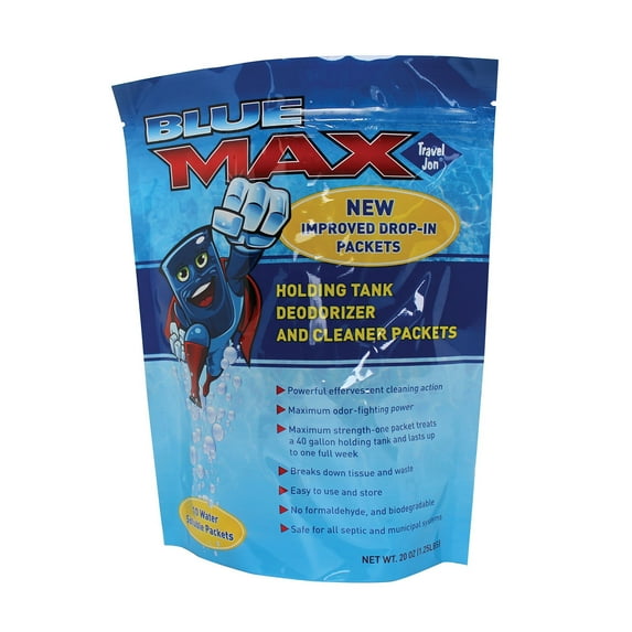 Century Chemical Corporation 20063-CS Travel Jon Blue Max - 10 Packets