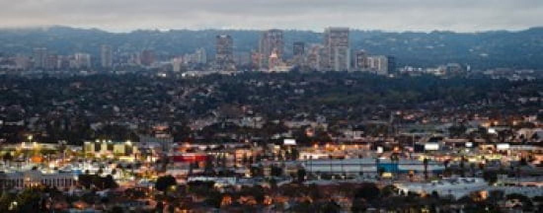 Century City Culver City Los Angeles County California USA Canvas Art - Panoramic Images (15 x 6)