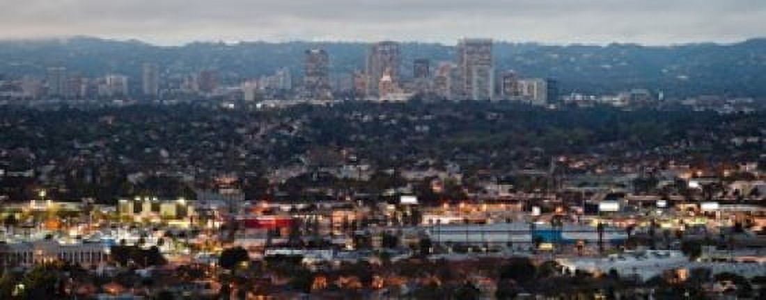 Century City Culver City Los Angeles County California USA Canvas Art - Panoramic Images (30 x 12)